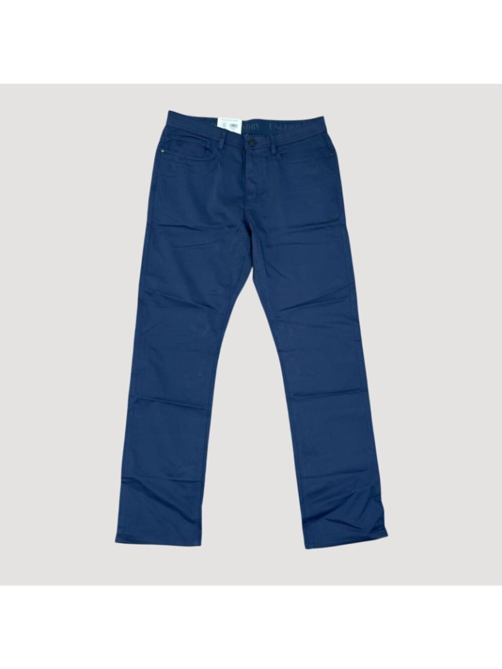 NWT English Laundry Men's 32x32 5-Pocket Straight Fit Pants Stretch Fabric Navy - Picture 4 of 11